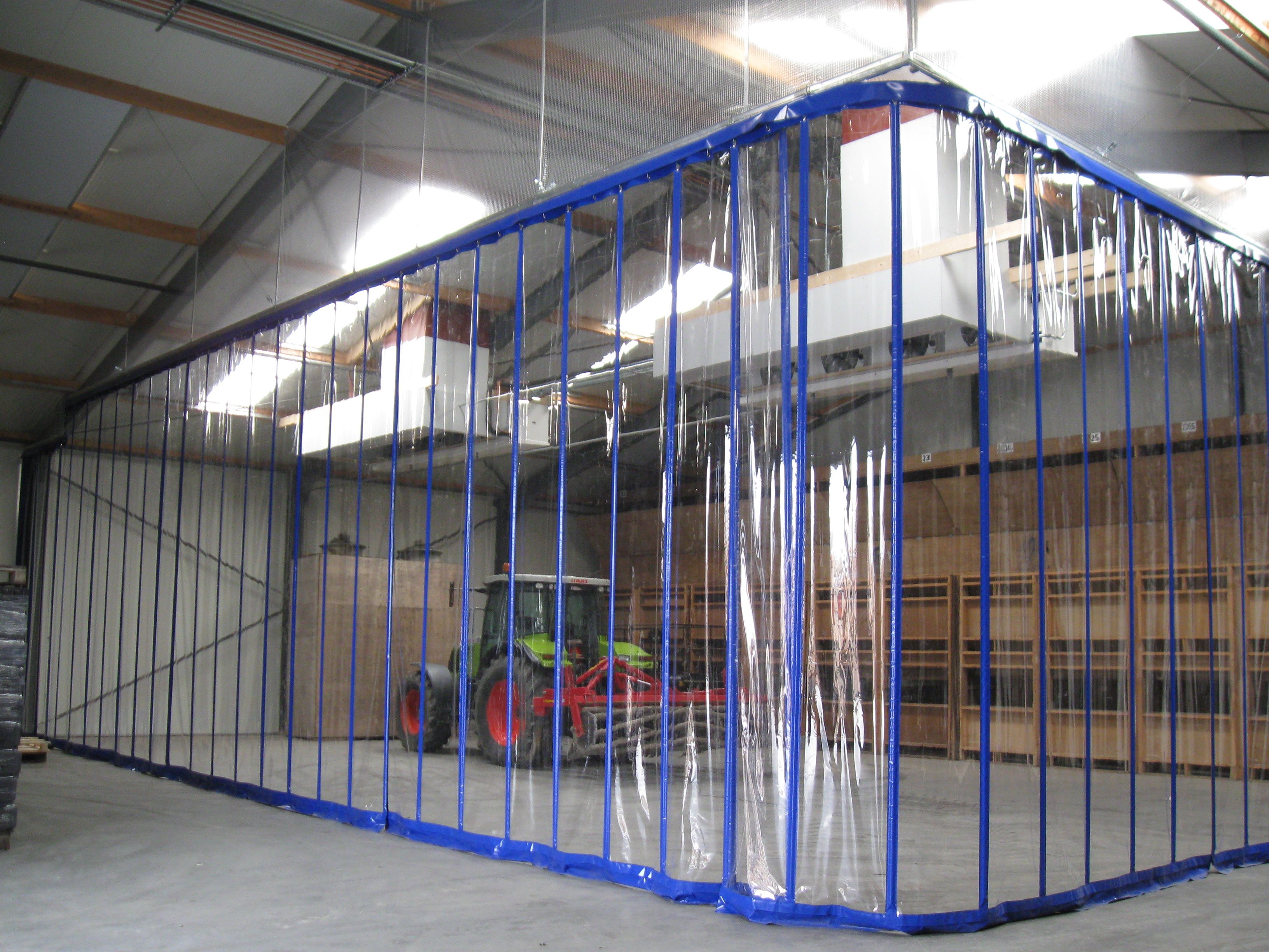 Achilles Pvc Film Application Soft Partition Raamfolie